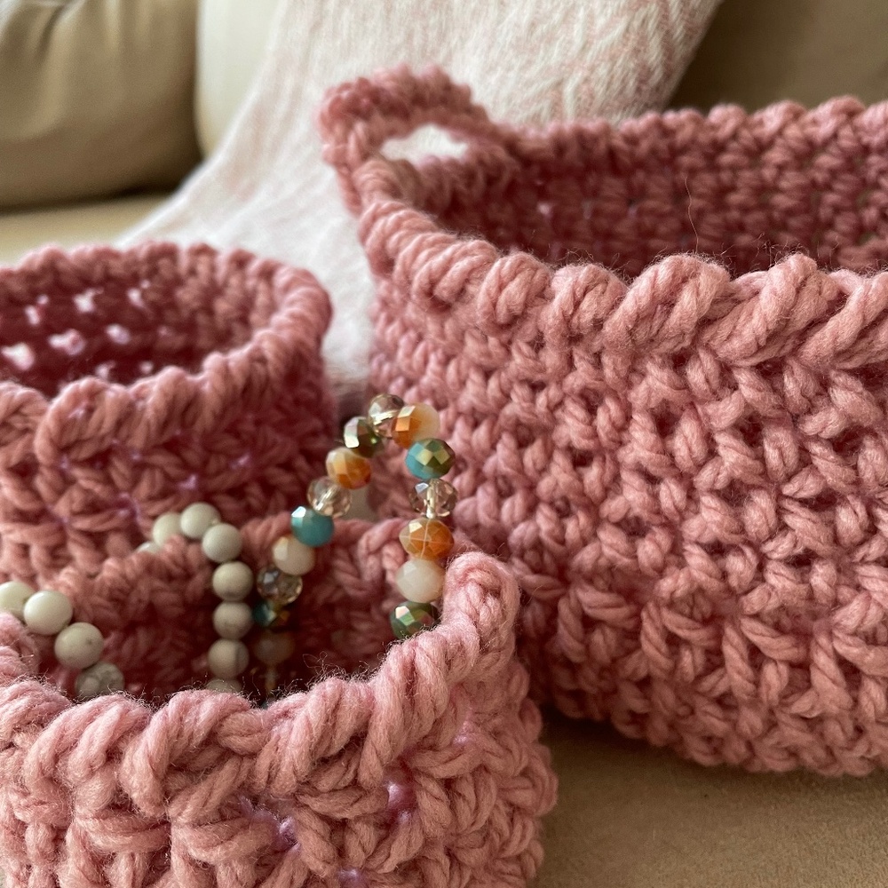 Hand made baskets